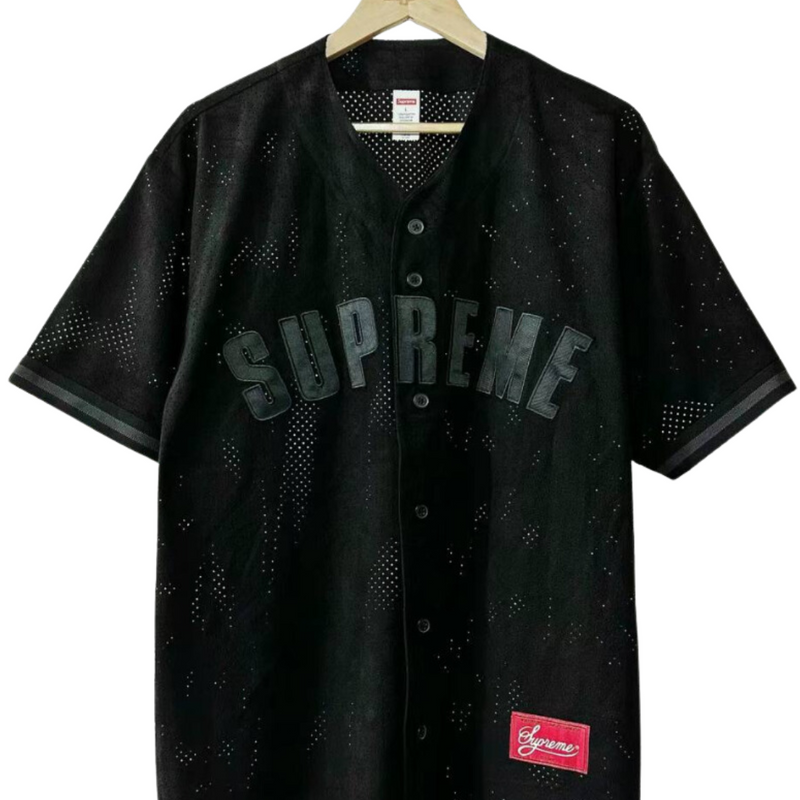 Supreme Baseball Jersey Black