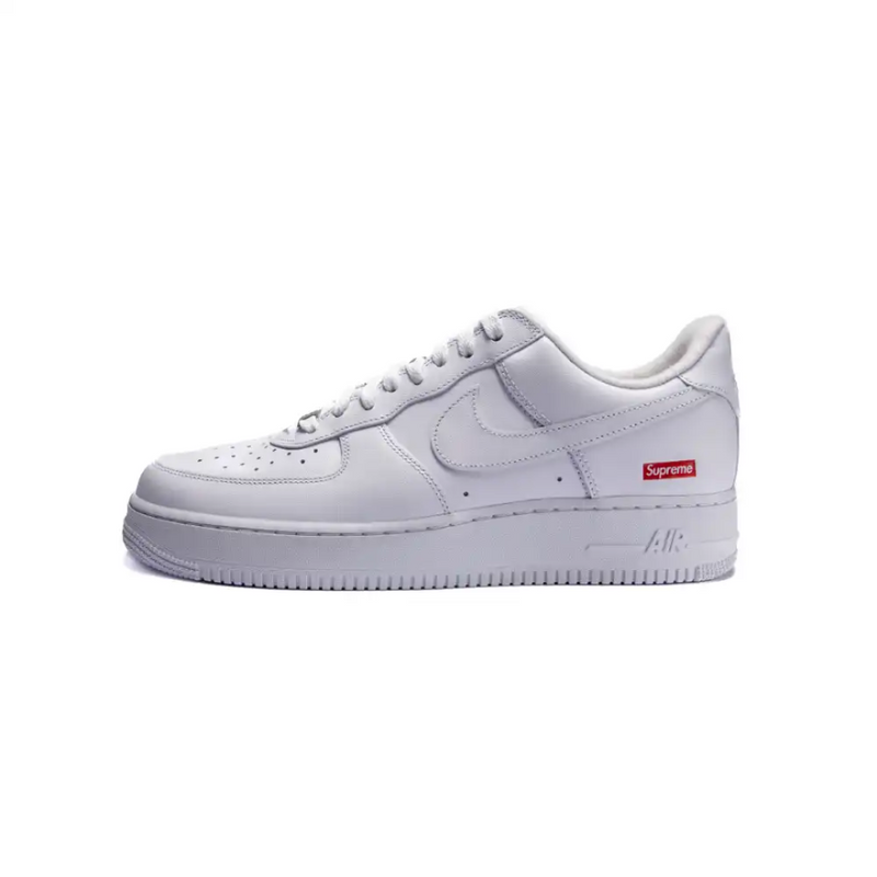 Supreme x Nike Air Force 1 Low Box Logo White