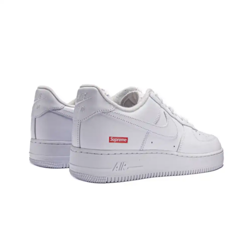 Supreme x Nike Air Force 1 Low Box Logo White