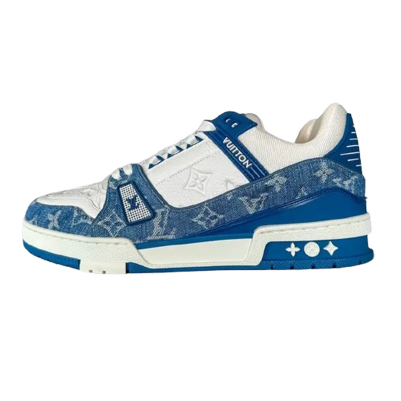 Louis Vuitton Trainer Low Monogram Denim Blue