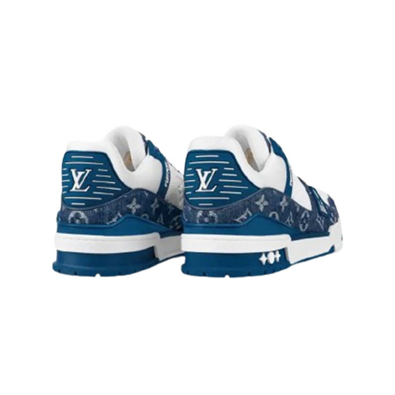 Louis Vuitton Trainer Low Monogram Denim Blue