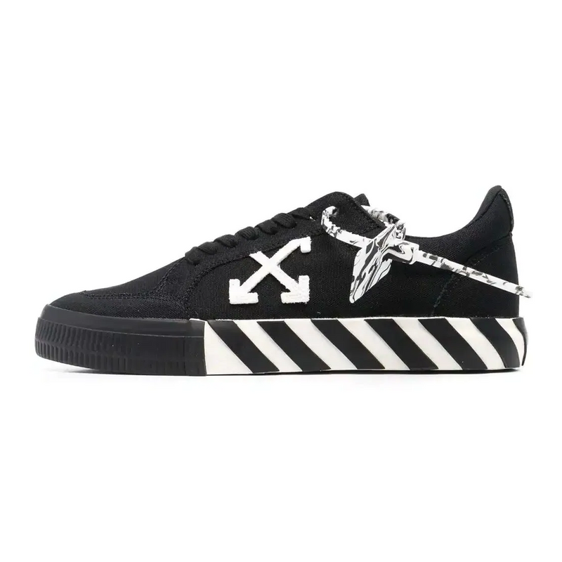 Off-White Vulcanized Low Black White Arrow