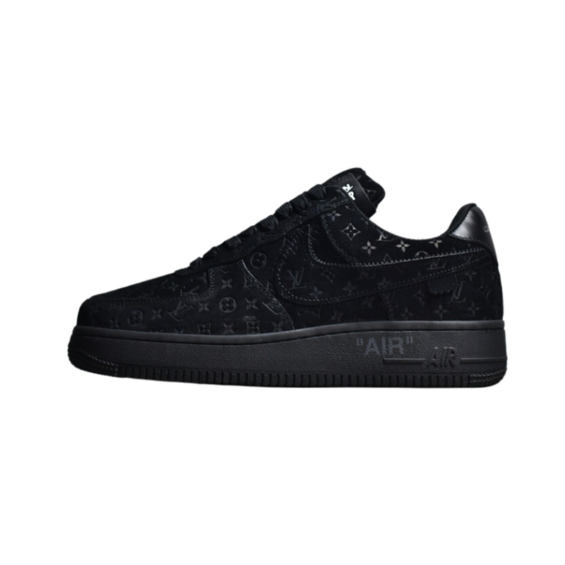 Louis Vuitton x Nike Air Force 1 Low By Virgil Abloh Black